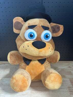 FNAF Five Nights At Freddy's Freddy Fazbear 2016 Plush Large Jumbo 20" Funko